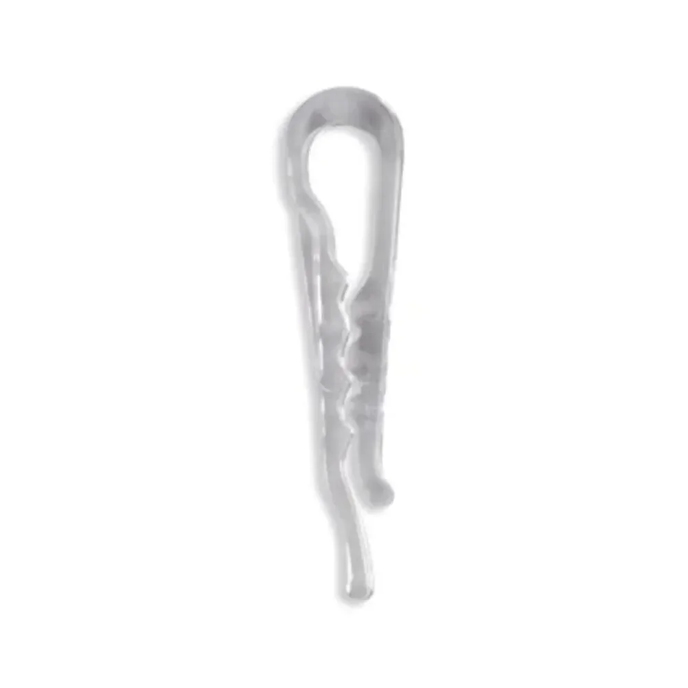 Plastic Clips – 1,000/Box Clear, Folded Shirts, Collars, & Sleeve Holders, NIB
